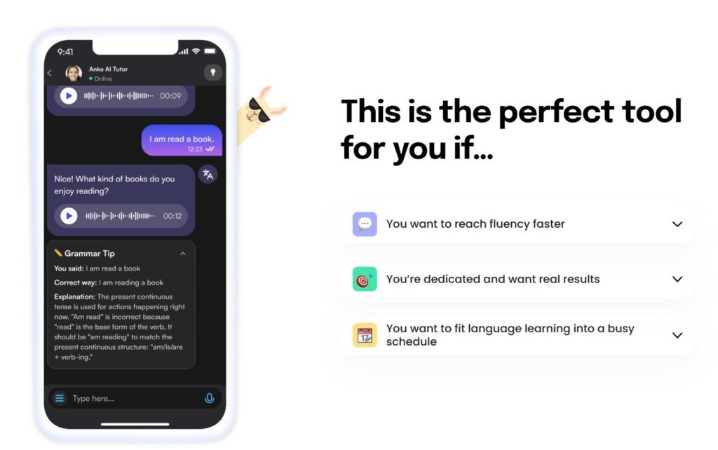 Learn English on your Smartphone Heylama.