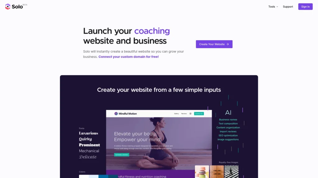 creador-de-sitios-web-solo-ai Solista