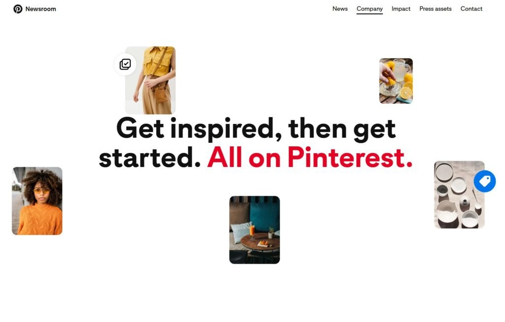 Pinterest - Instagram alternative for posting photos and videos